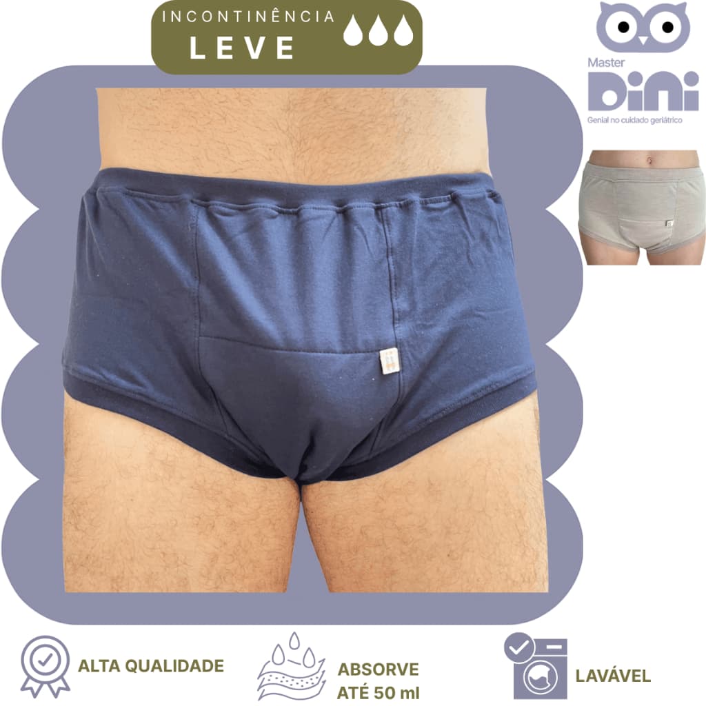 Roupa Íntima Adulta Geriátrica Escape Vazamento Urina Xixi Pós Parto Gravidez Cirurgia Próstata