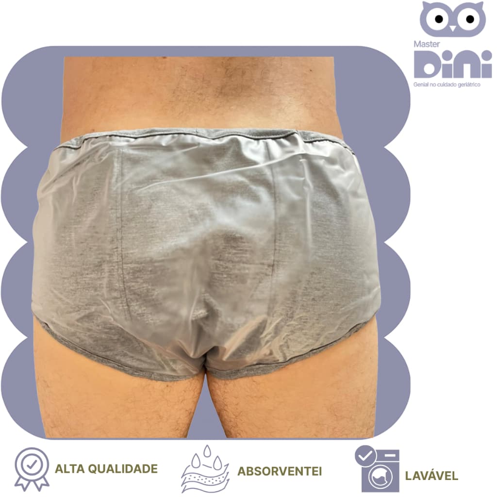 Fralda De Piscina Geriátrica Reutilizável Ecológica Absorvente Hidroterapia