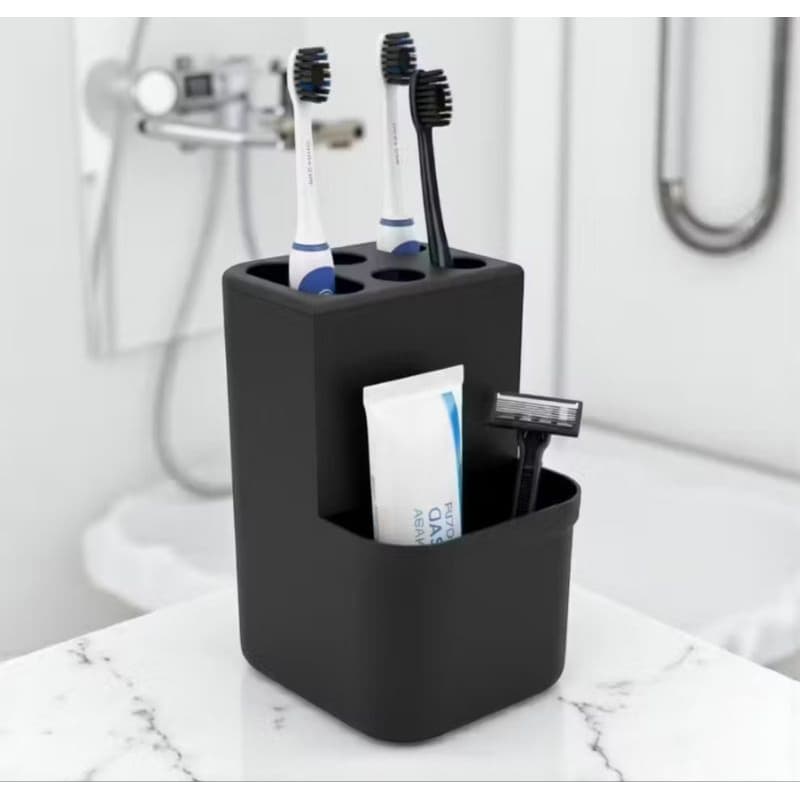 Porta escova de dente kit pia para banheiro escova