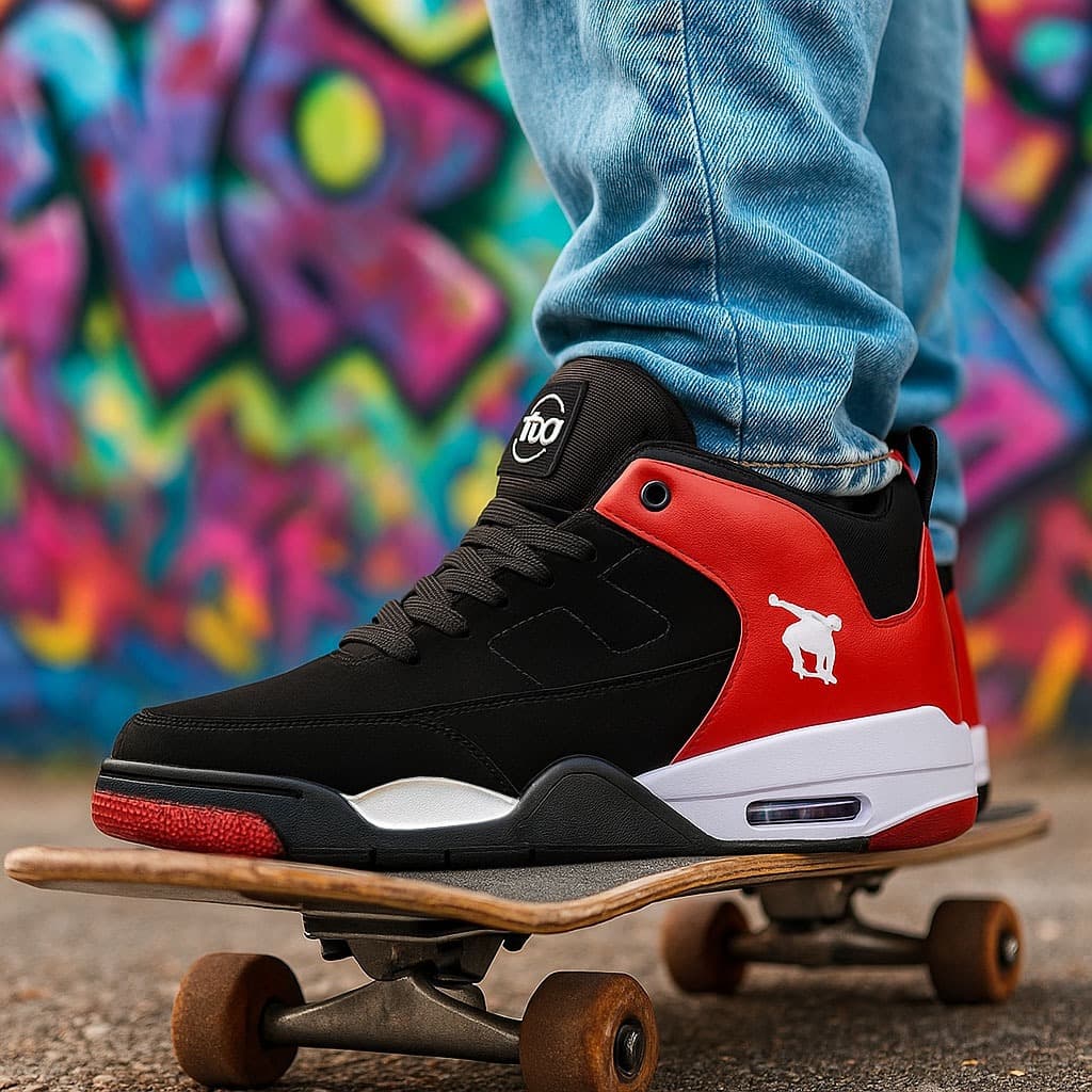 Tenis masculino basquete botinha original treino academia volei