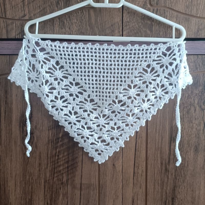 Bandanas de Crochê ( Verificar medidas na descrição do Produto)