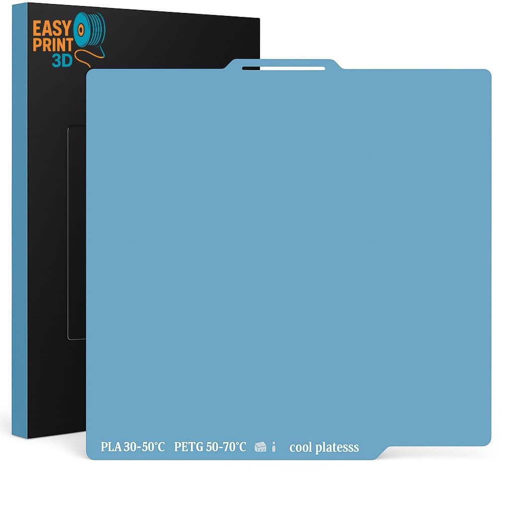 Mesa placa Aquecida PEI PEO Chameleon Gelo para Impressora 3D Compatível com Bambu Lab Creality