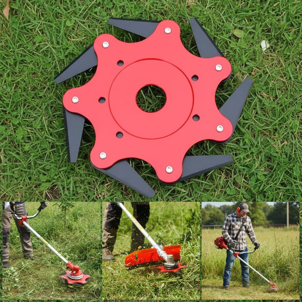 Lâmina 6 Pontas Canivete Para Roçadeira Stihl Fs160 Fs220 Fs280