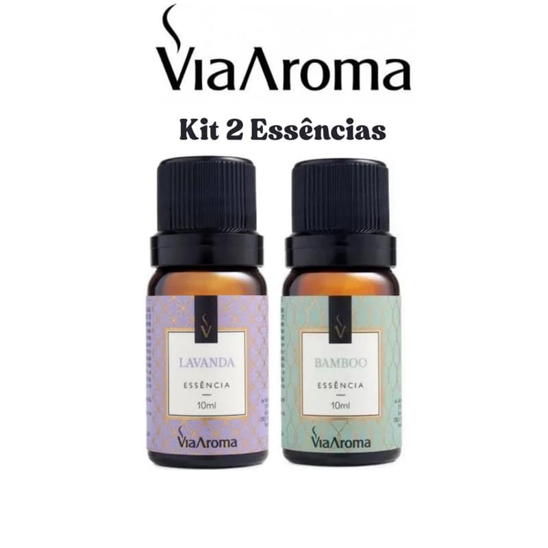 2 Essência Para Aromatizador Difusor Elétrico de Ambiente Via Aroma 10ml a escolher