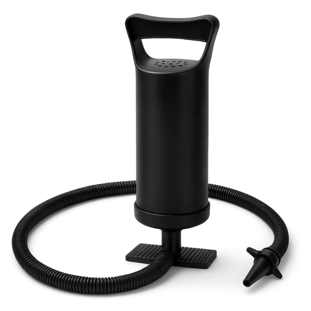 Bomba De Ar Para Encher Piscinas, Colchão Inflável, Boia, Colete inflável, Botes, Bicos Adaptadores e Mangueira Flexível