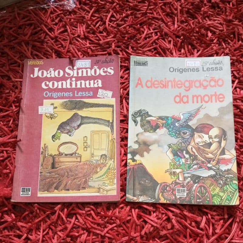 Coleção Orígenes Lessa João Simões Continua +A desintegração da morte Veredas (2482b)
