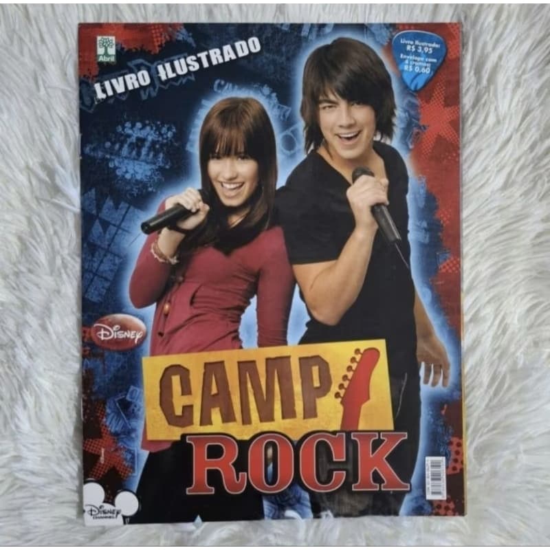 Álbum de figurinhas Camp Rock - álbum de figurinhas do filme