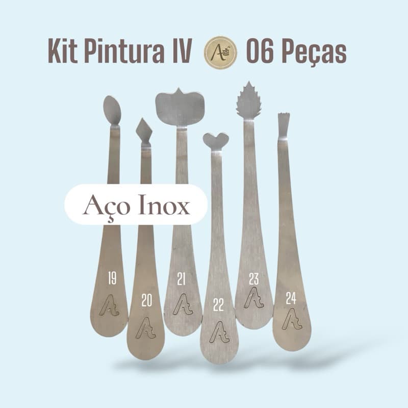 kit Espátula Pintura IV