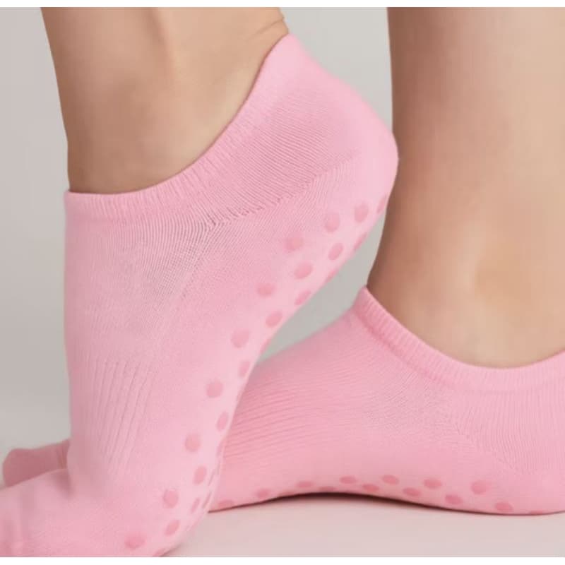 6/ 12 pares Meia soquete antiderrapante 34 ao 43 Pilates yoga ballet academia feminina masculina borrachinha
