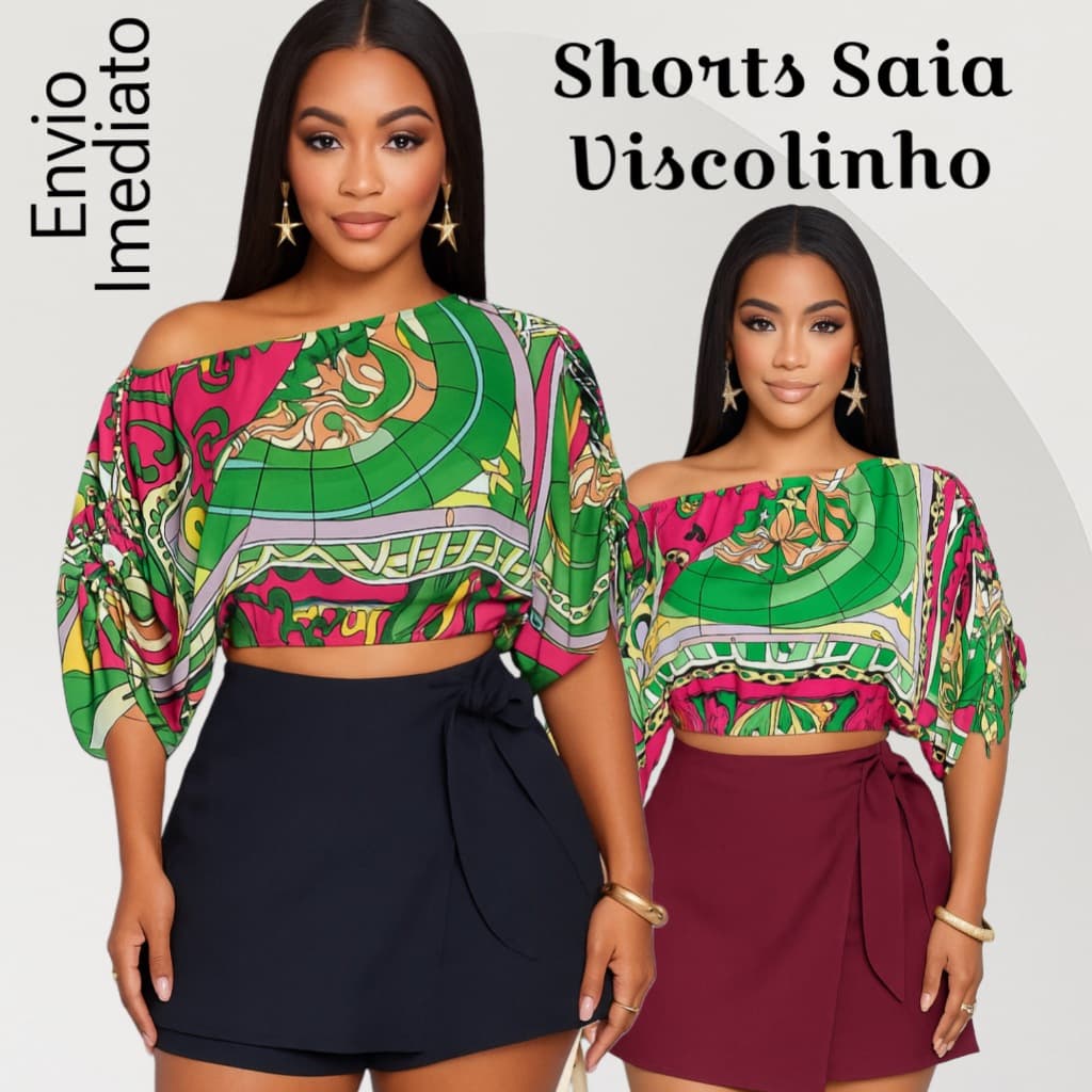 Shorts Saia viscolinho laço amarração alfaiataria social,  feminino,  estiloso, elegante, verão