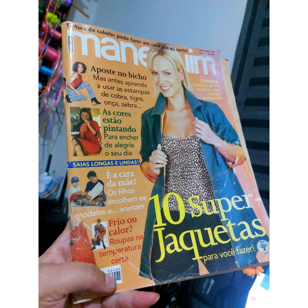 Revista Manequim nº485 Maio de 2000