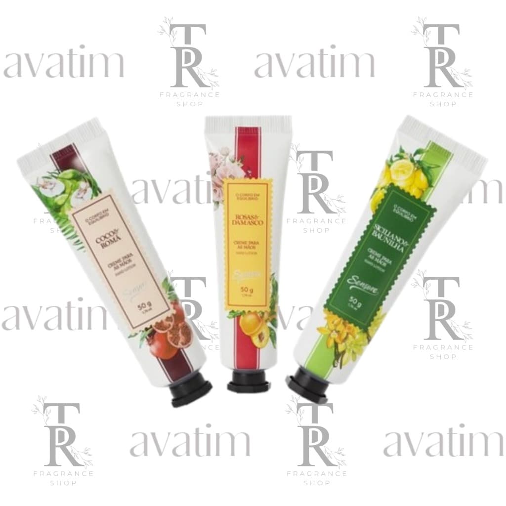 Creme Hidratante para Mãos 50g Sensore - Avatim
