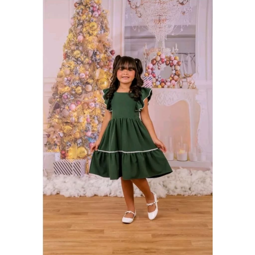 Vestido Infantil Barato Batizado Formatura