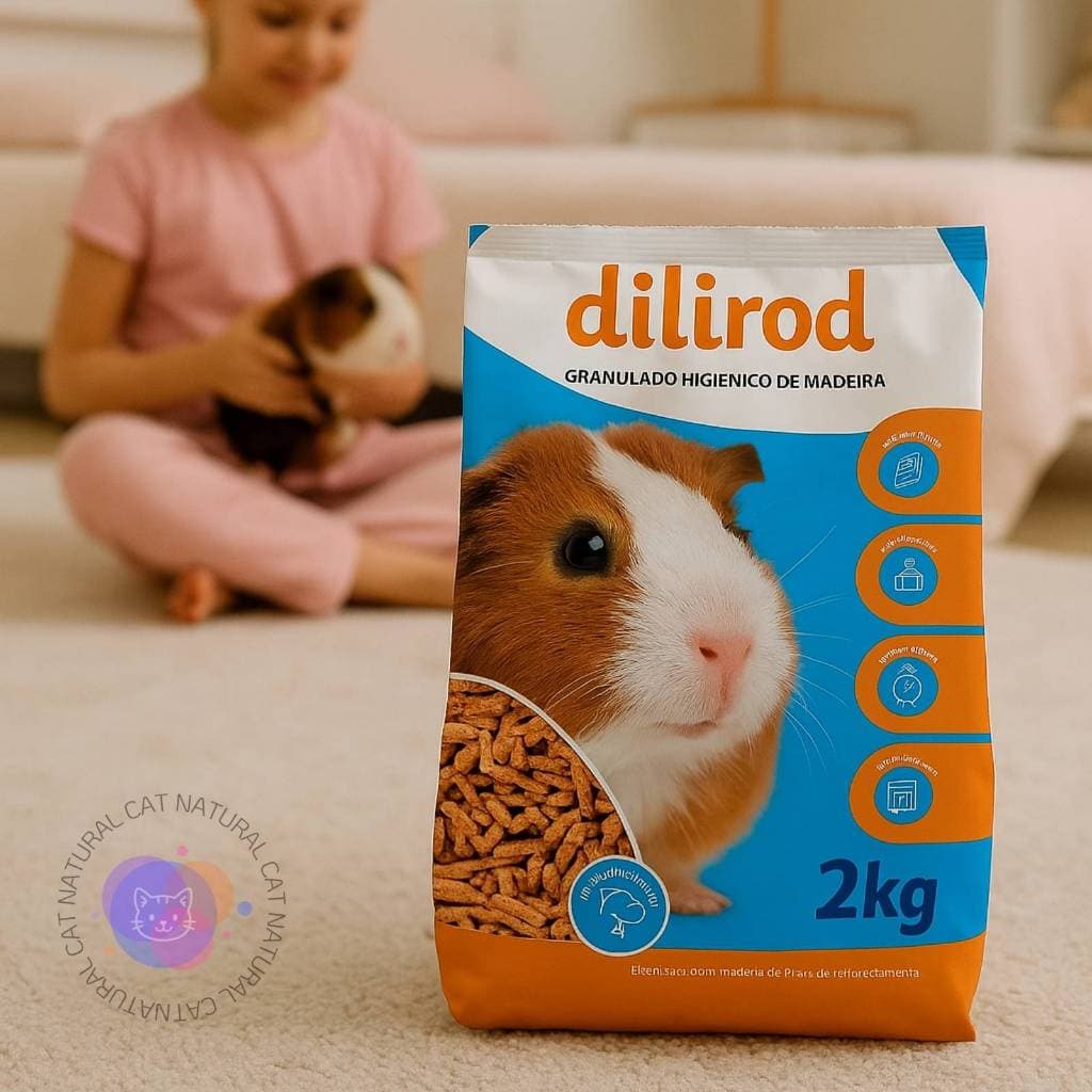 Granulado para Roedores Higiênico Dilirod 5 KG - Premium 4x + Absorção