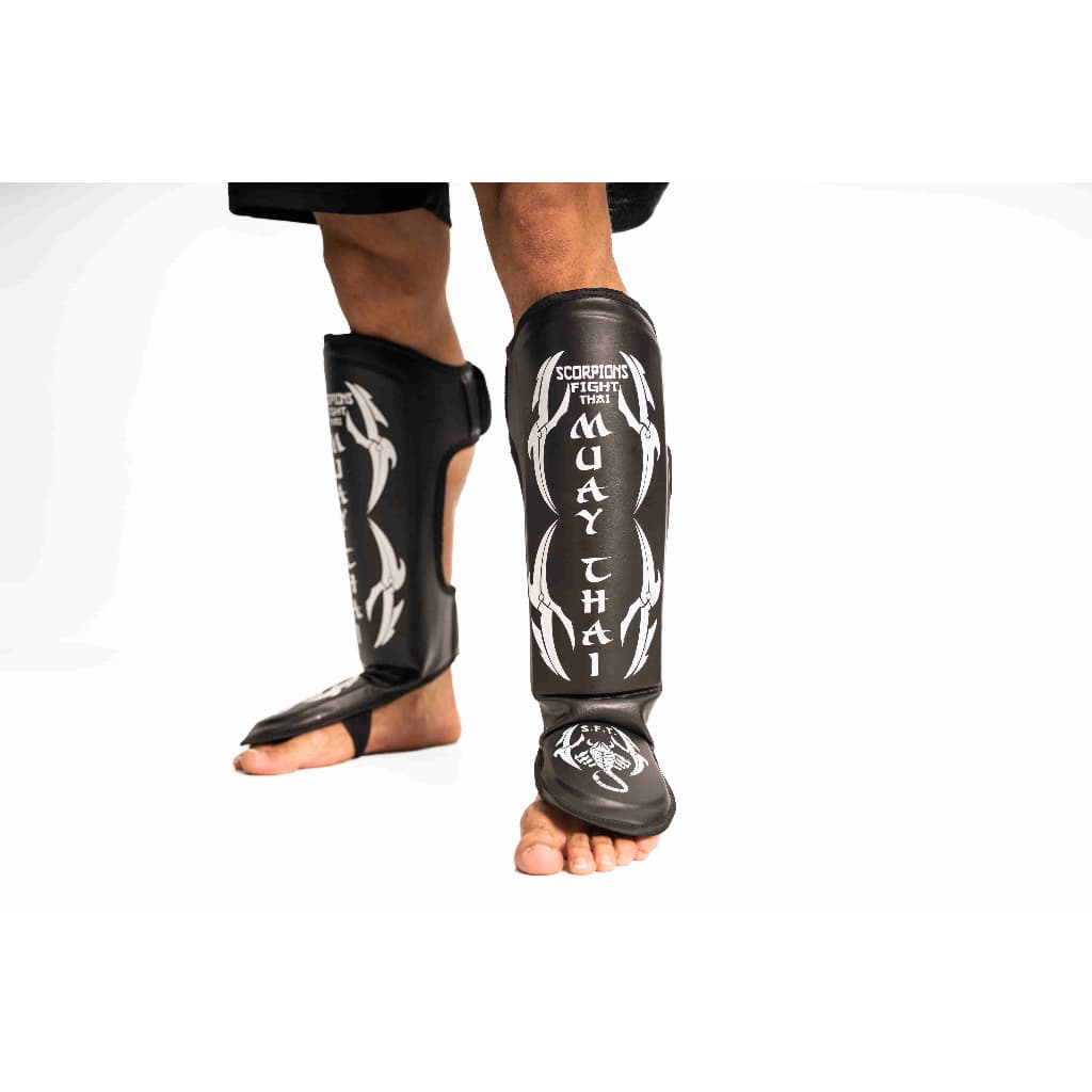 Caneleira Muay Thai Boxe Kickboxing Protetor De Canela Luta - Proteção, Conforto e Resistência