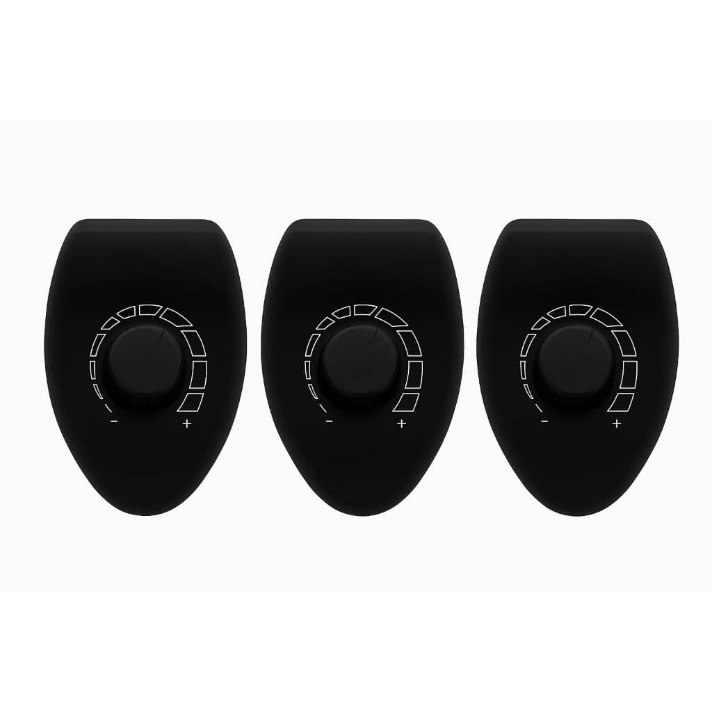 Kit 3 Controle Velocidade Dimmer Sobrepor Ventilador Parede Oscilante