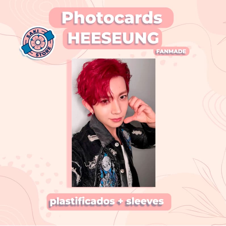 Photocards Heeseung - Fanmade - Kpop - Selca