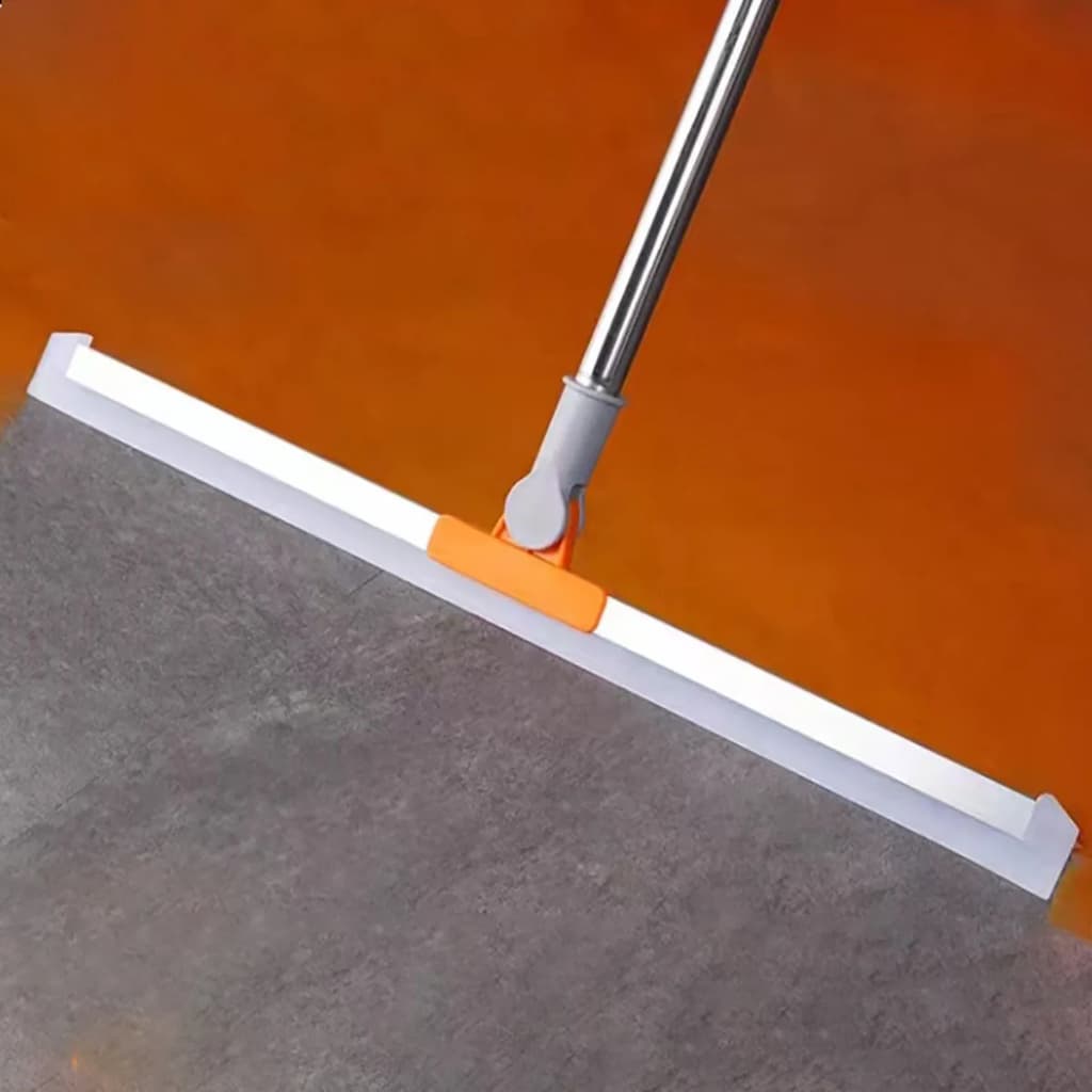 Rodo de Silicone Para Limpeza Banheiro Vassoura Mágica Rodo Tira Pelo Limpa Vidro Seca Bem Silicone Vassoura Piso Vidros