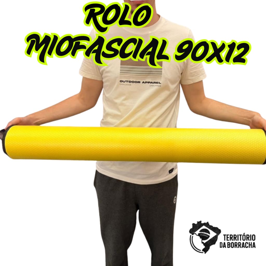 ROLO DE LIBERAÇÃO MIOFASCIAL 90X12 EVA YOGA PILATES