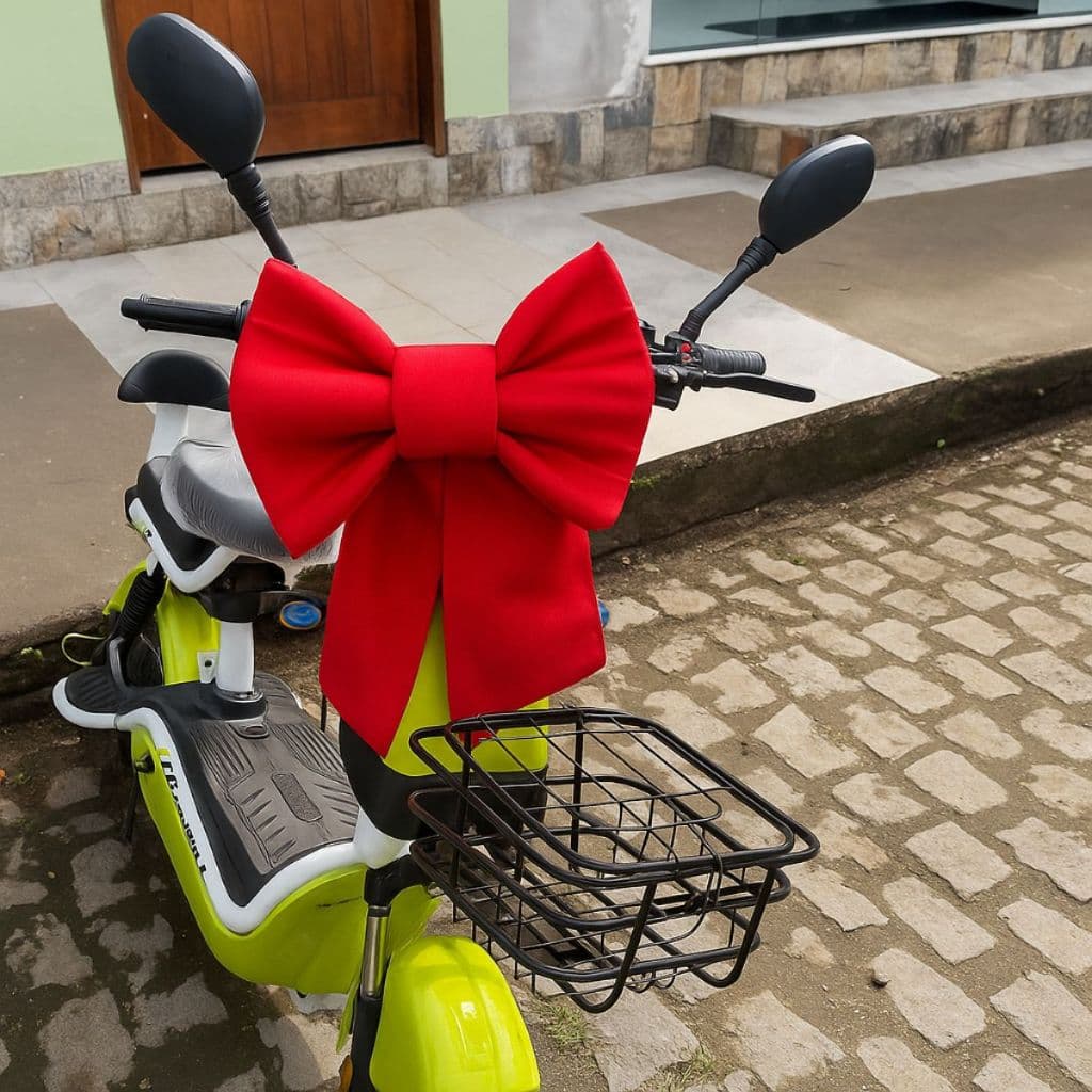 Laço Para Decoração Oxford Natal Eventos Presente Carro Moto Natal