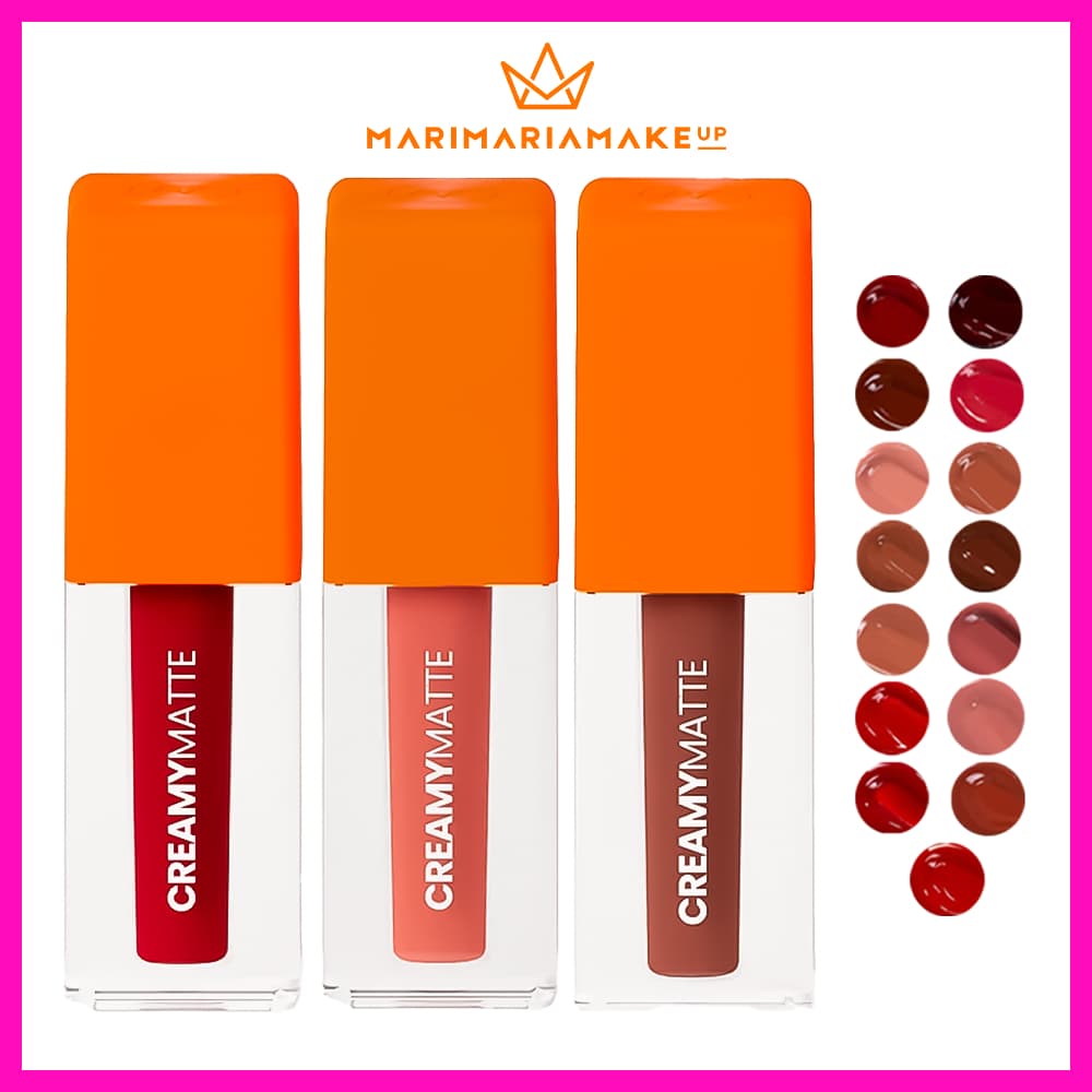 Mari Maria Batom Liquido Creamy Matte 3,6ml (Lábios vibrantes o dia todo com secagem rápida.)