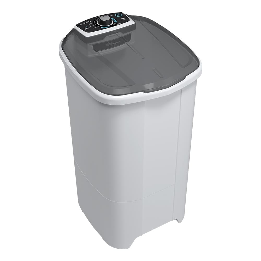 Tanquinho/Máquina de Lavar Roupas Semi-automática 10kg Newmaq, Branca