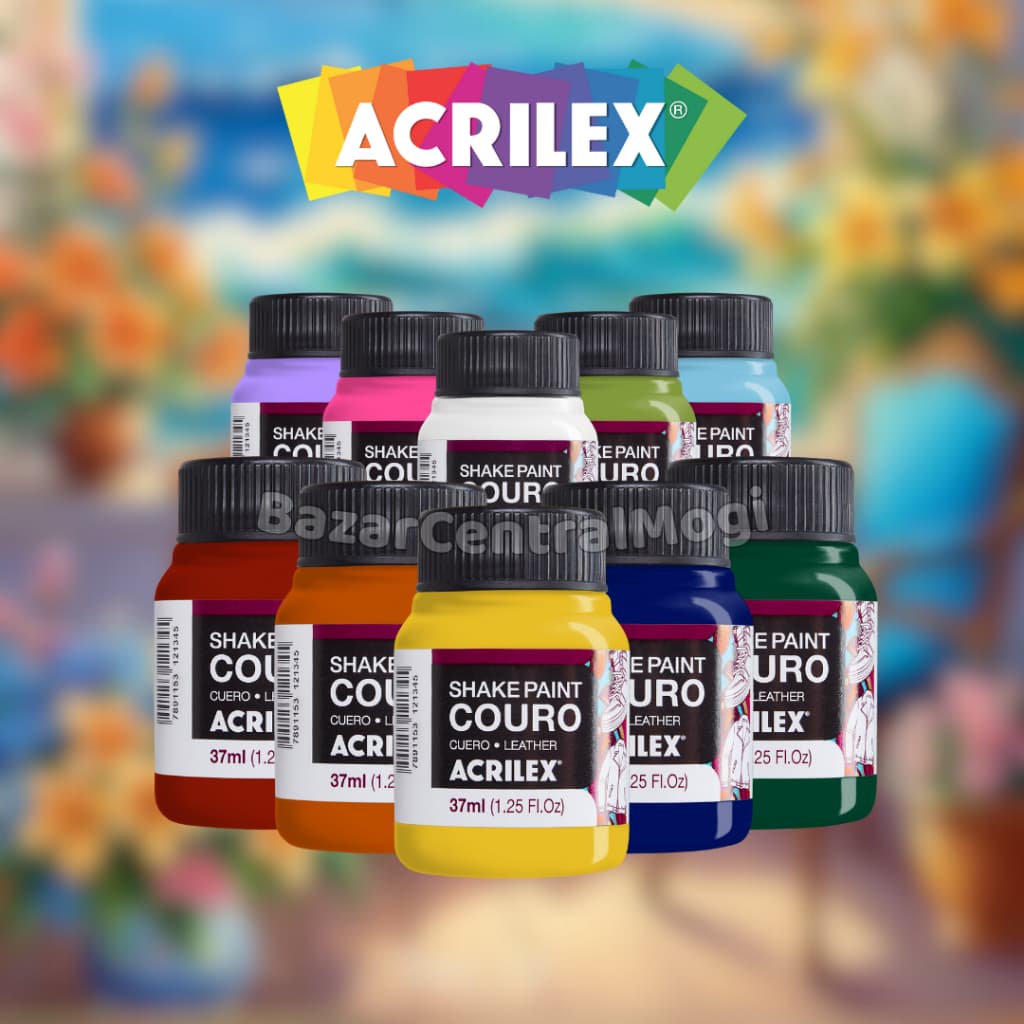 Tinta para Couro Shake Paint Acrilex 37ml Pintura em Tênis