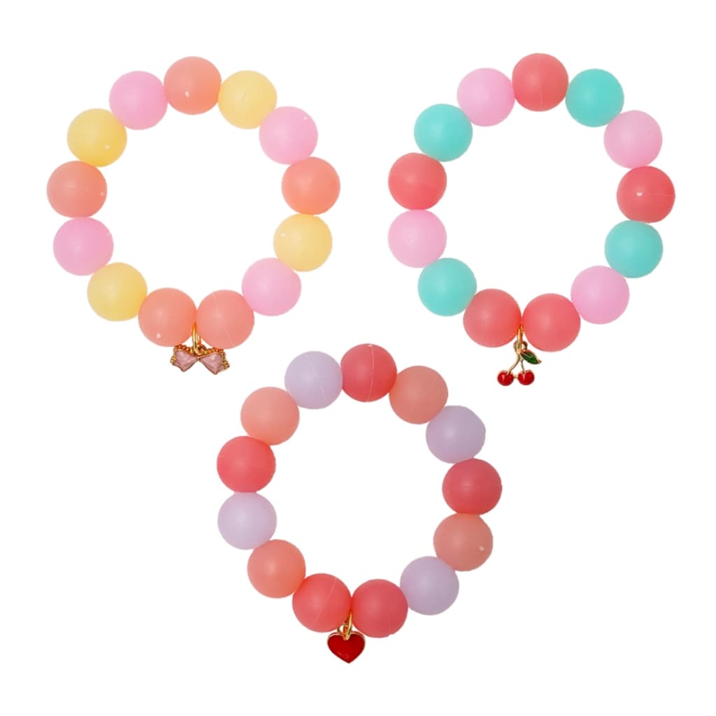 Borracha em Pulseira Beads Holic Charm Tris – Com Pingente