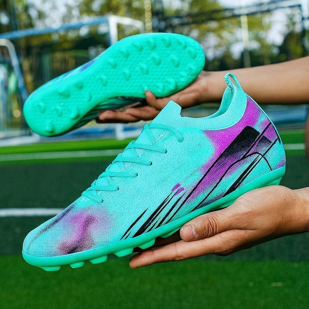 Chuteira Society Adulto Trava Borracha Leve E Resistente