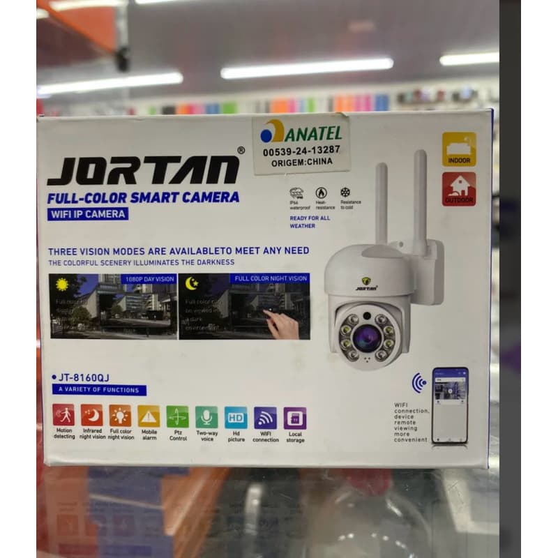 Câmera de segurança externa jortan