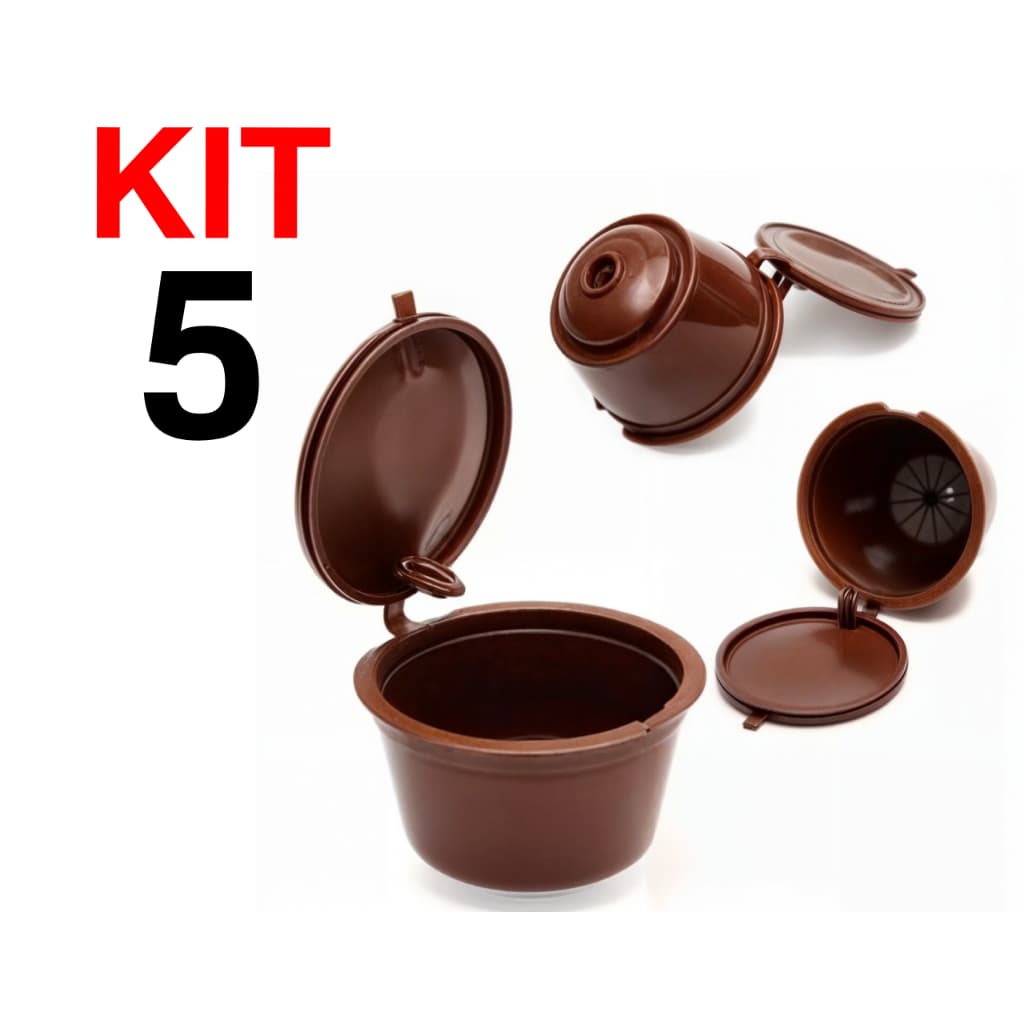 Capsula Dolce Gusto Reutiliavel Café Chá Cappucino