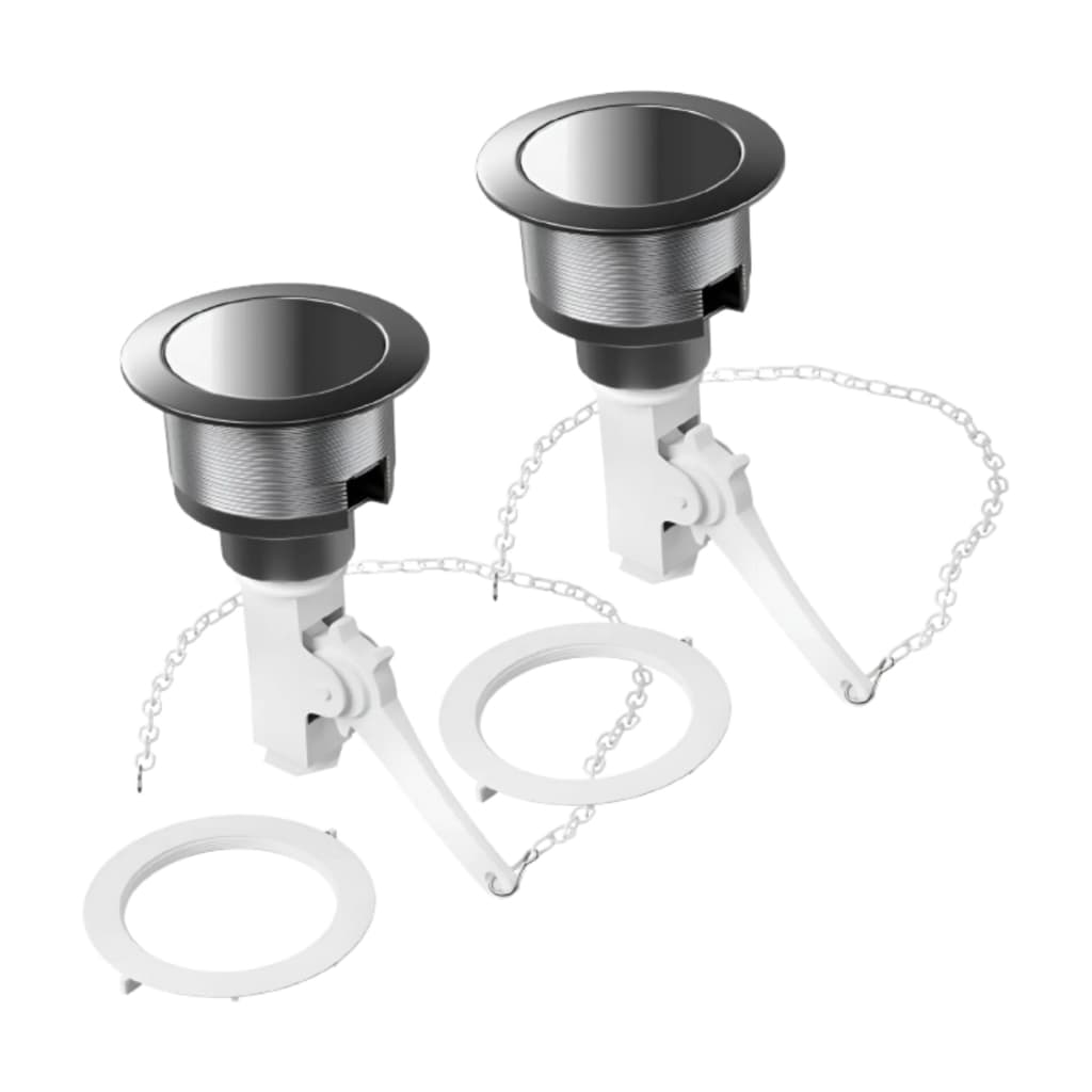 Botão Acionador Universal Superior Simples Caixa Acoplada