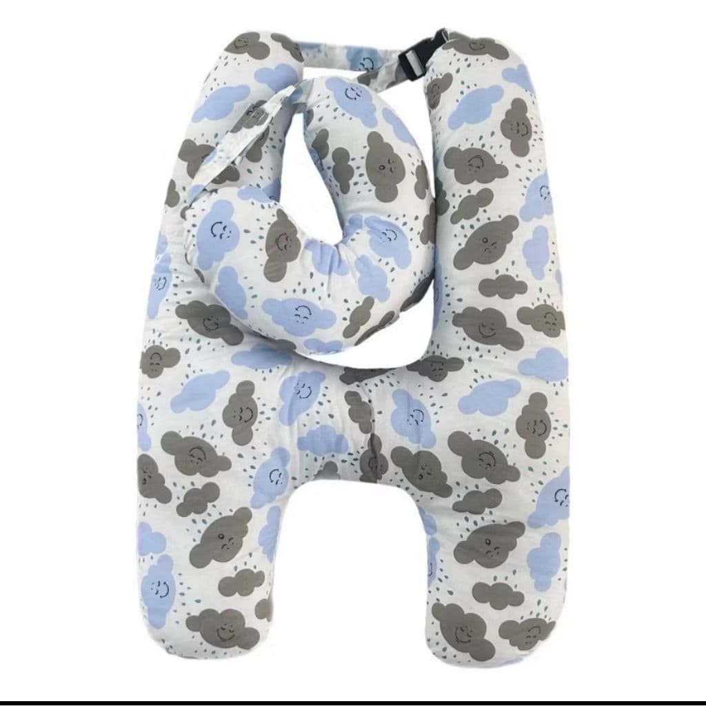 Almofada para Carro com Apoio de Pescoço (Nuvem Azul)