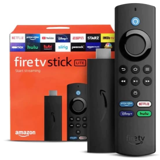 Fire Tv Stick Tv Box Lite 2 Full Hd 8gb Preto Tipo De Controle Remoto De Voz