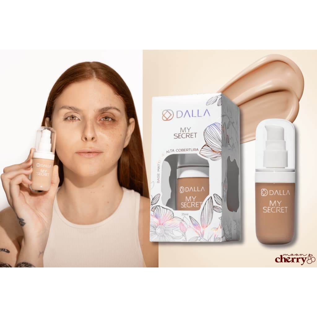 Base Líquida de Alta Cobertura My Secret Dalla