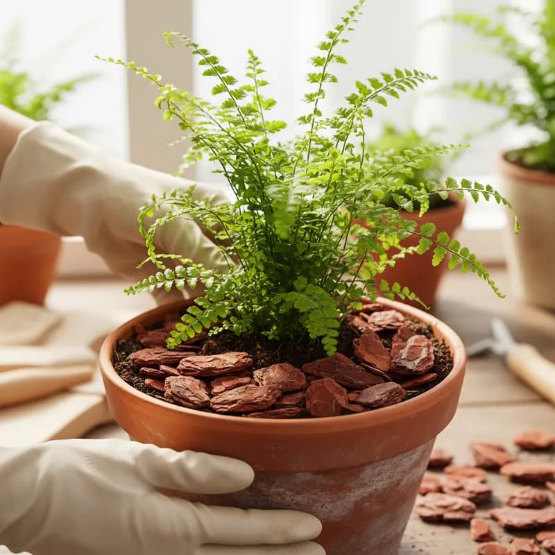 Casca de Pinus Natural P ou M Decoração Jardinagem Semi Polida 3L ate 40Litros Gold Plant