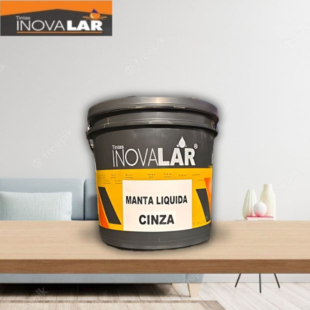 Manta Líquida Emborrachada INOVALAR 3 em 1 – Impermeabilizante Antichuva e Antitrinca