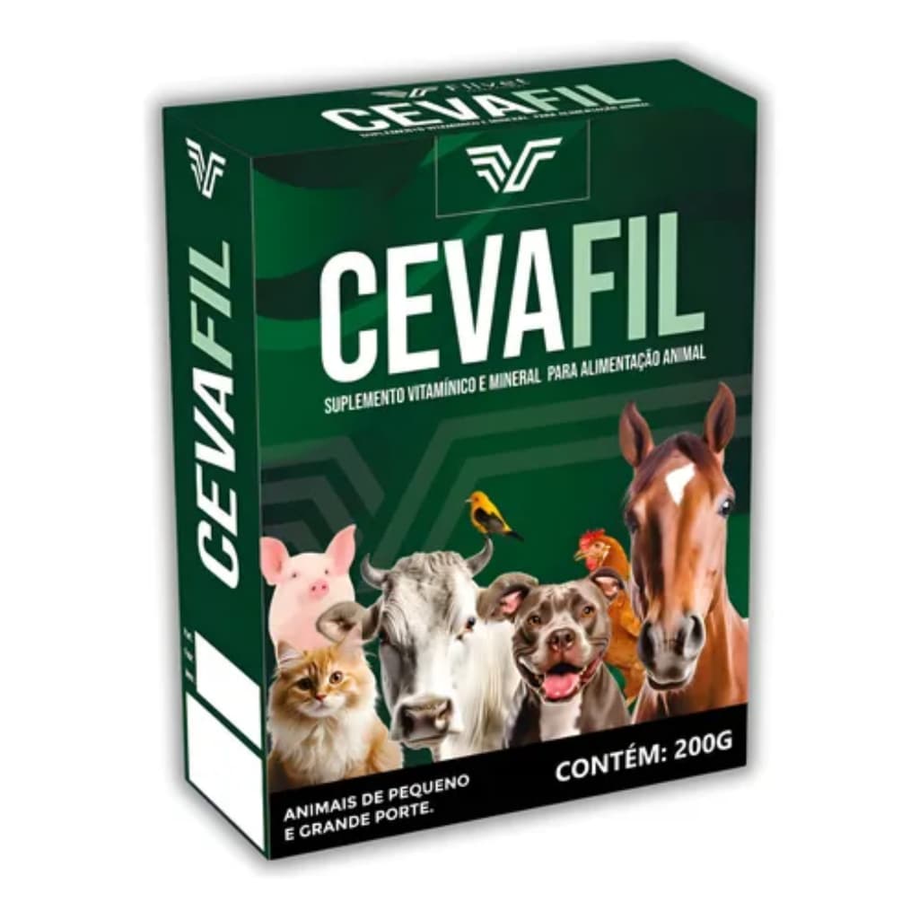 Cevafil Suplemento Cevadilho Em Pó Cevafil + B5 200g Suplemento Vitamínico Em Pó Cevadilho