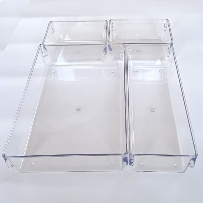 Kit Organizador Modular Gavetas, material de escritório, maquiagens, bijouterias. Varias disposições