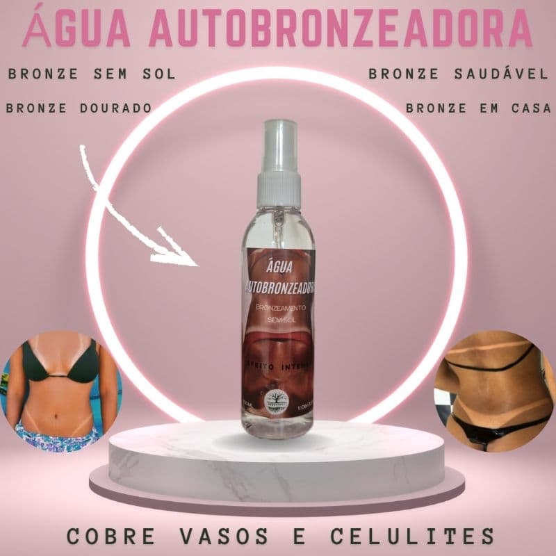 Água Autobronzeadora Sem Sol Bronze
