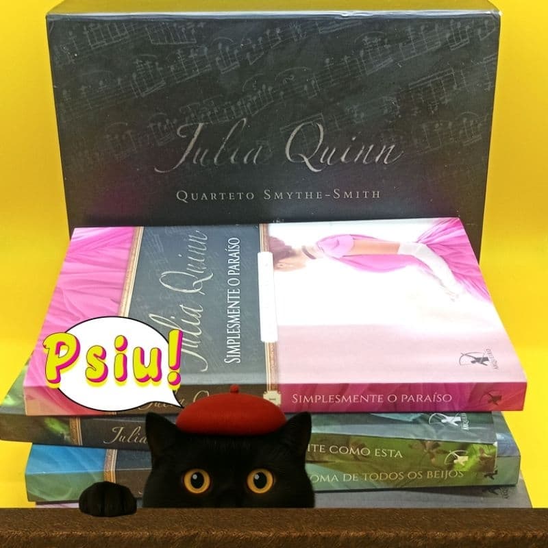👗📗 Box de Luxo Julia Quinn - Quarteto Smythe Smith Vols 1 2 3 e 4