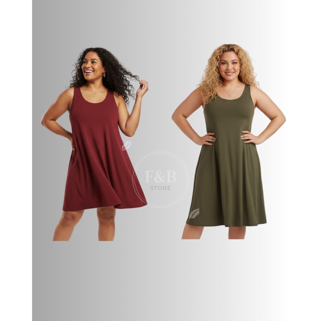 Vestido Básico Soltinho Alcinha Malha Viscolycra Feminino Plus Size