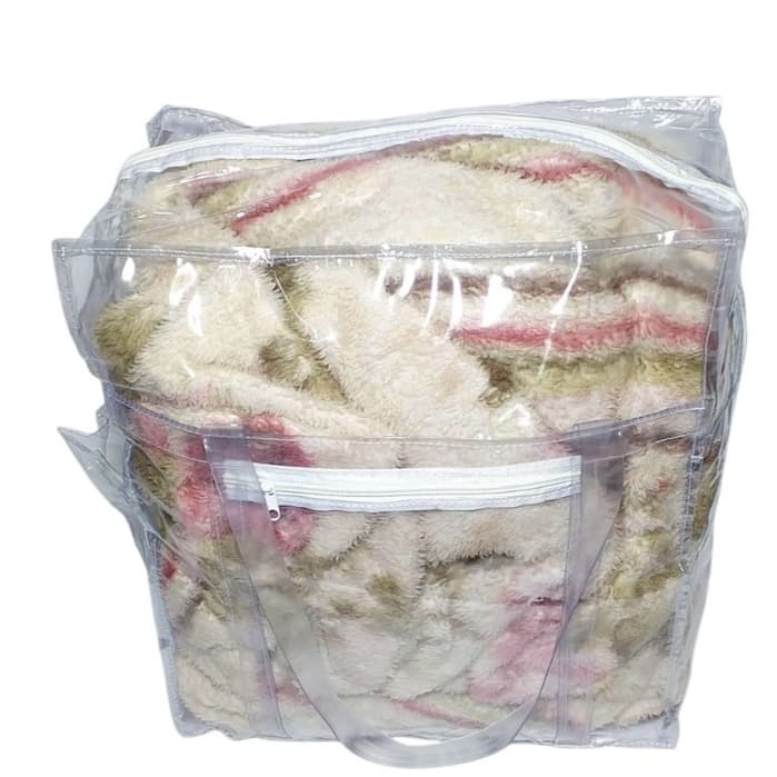 Sacola em PVC  grande Transparente de Alta Densidade premium – Organização e Praticidade para o Seu Dia a Dia!