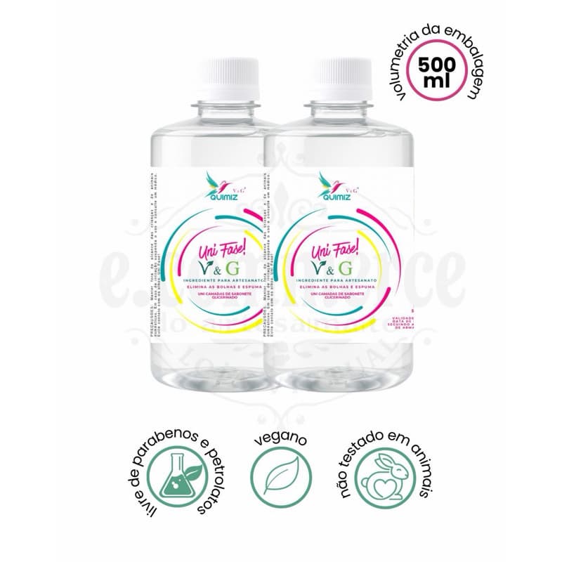 KIT 2 UN. - UNIFASES V&G 500 ML