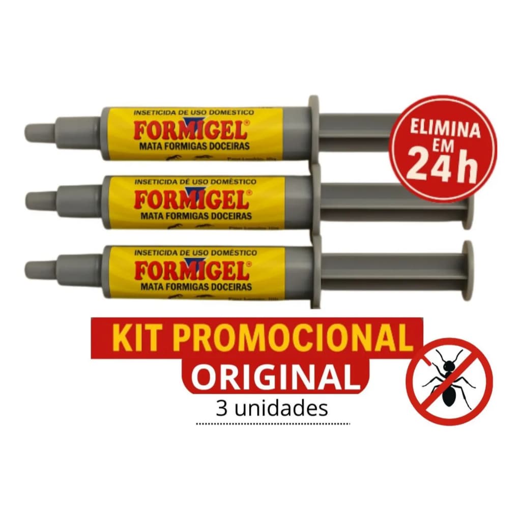 Formiga Gel Ante Formigas Caseiras Mata formiga 10g - KIT com 03und