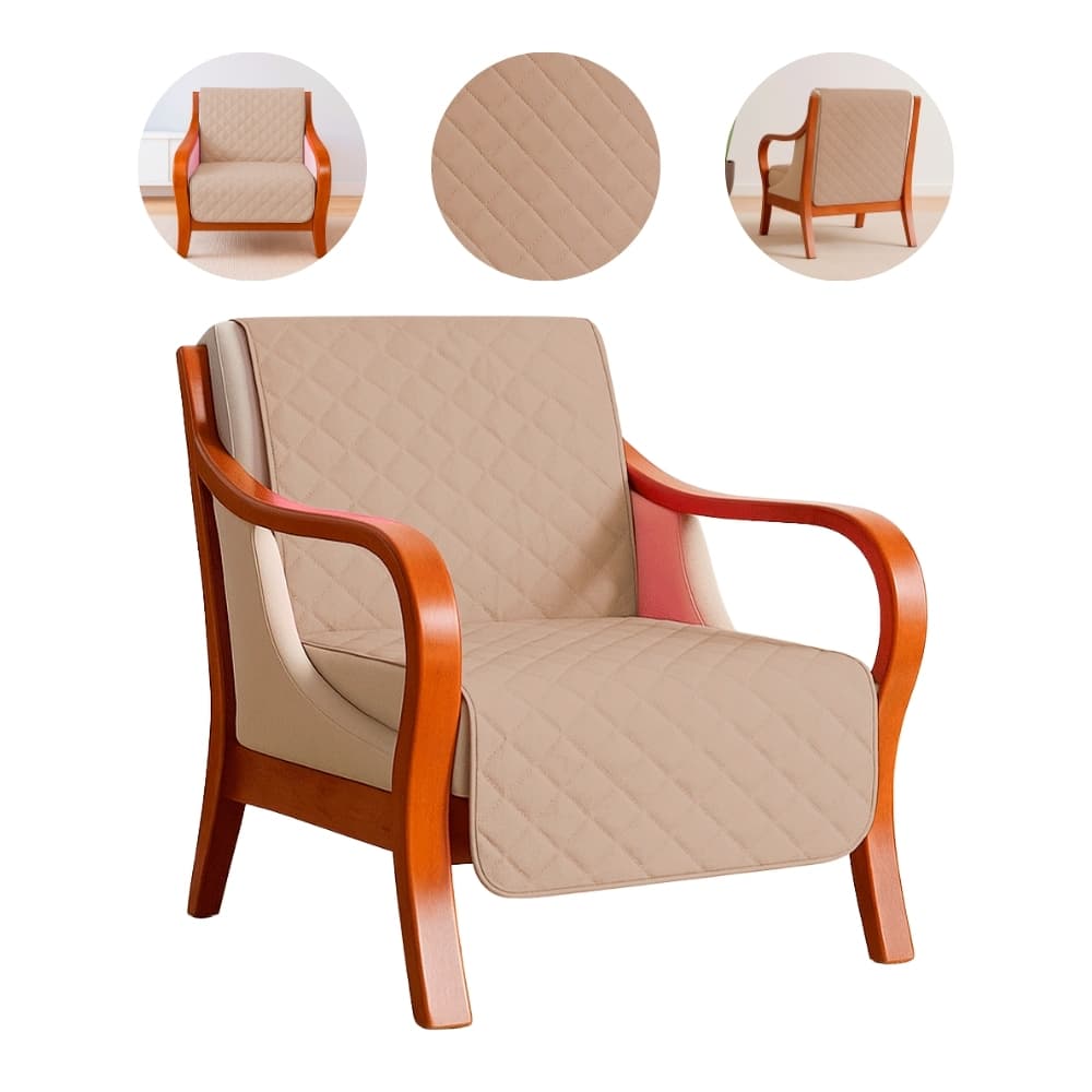 Capa de Cadeira Matelado 1,60M X 50CM Protetor Cadeiras de escritório, TV, descanso ou área gourm 1 Lugar