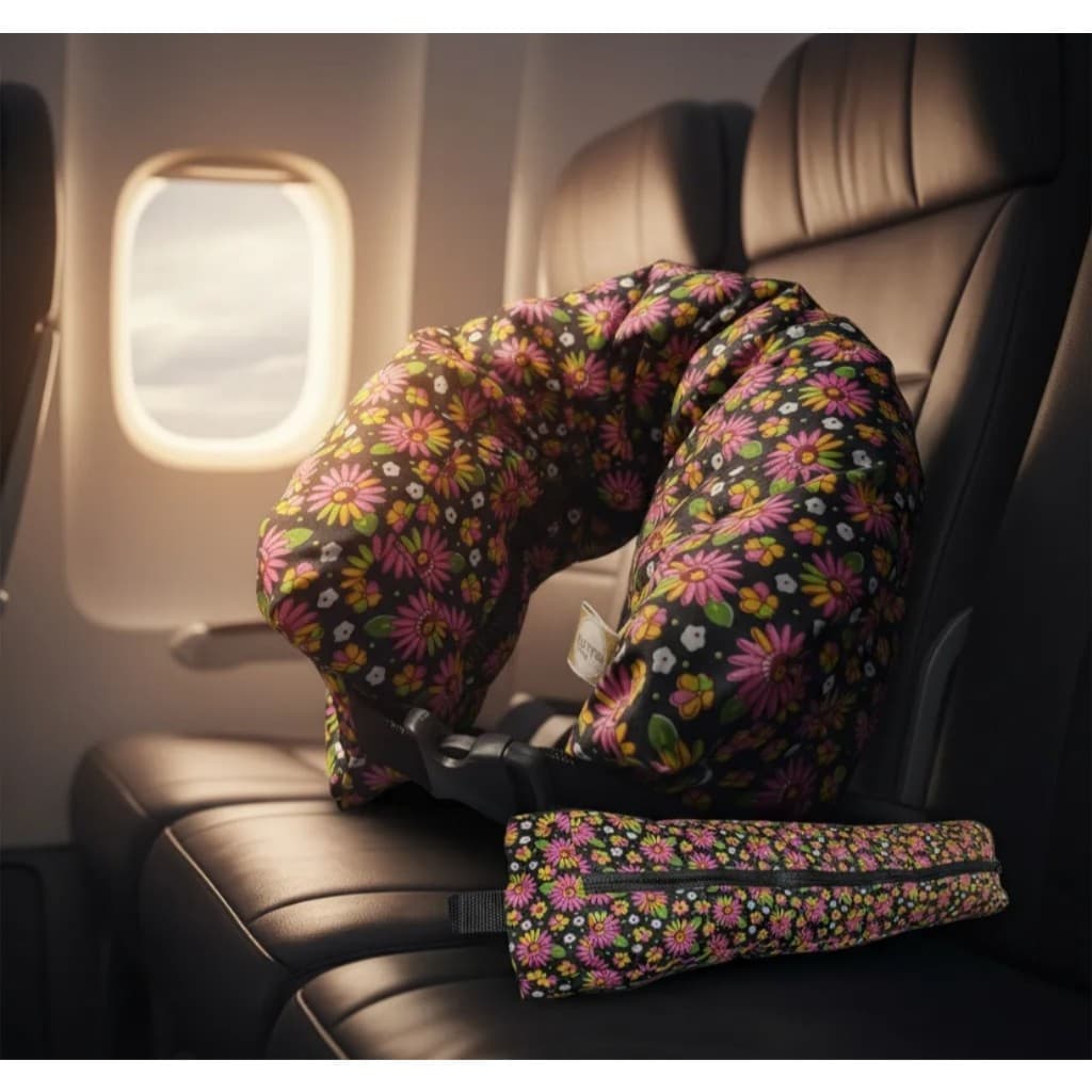 Travesseiro viagem M recarregável roupas Almofada Pescoço