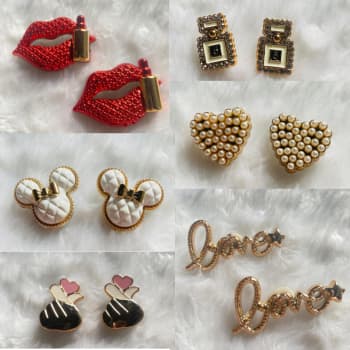 Par (2 Unidades) Pins/Bottons Acrilico Para Babuche - Super Luxo