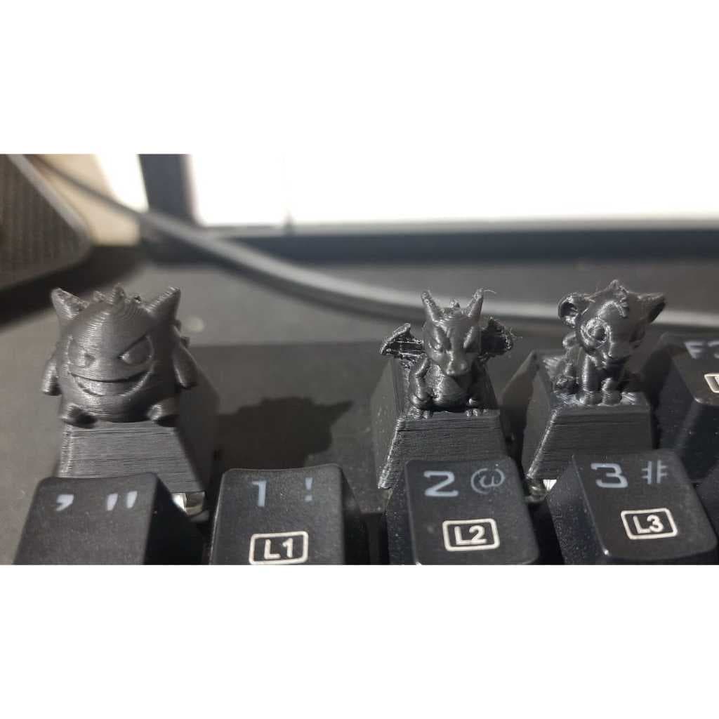 Keycap Para Teclado Mecânico - Personagens Famosos Dos Desenhos