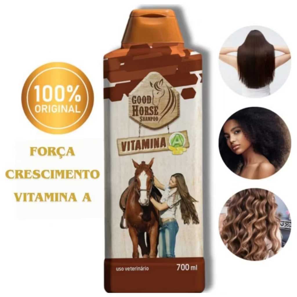 Shampoo Good Horse 700ml Cavalo Gold Original